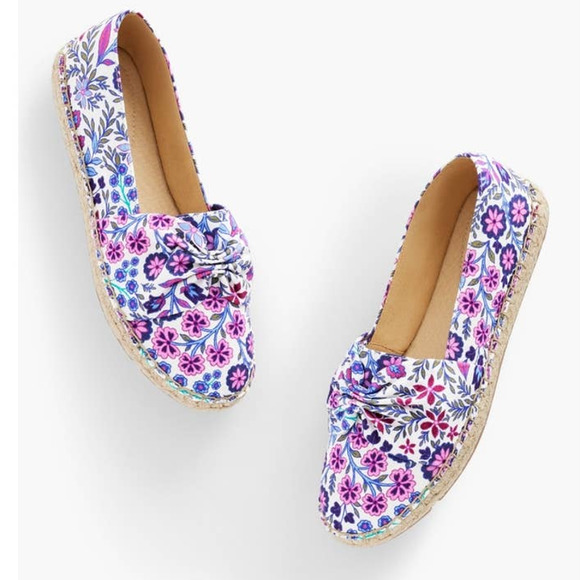 New Talbots IZZY CINCHED ESPADRILLES‎ Size 7 - Picture 1 of 9